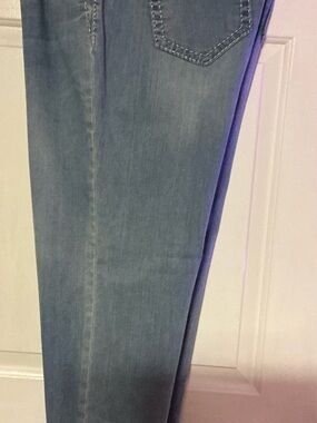 Harley-Davidson Women's Boot Cut Jeans in Light Blue Denim